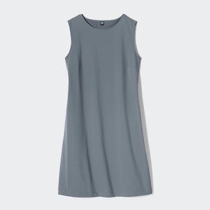 Uniqlo Gray Mini Dress Elegant and Timeless
